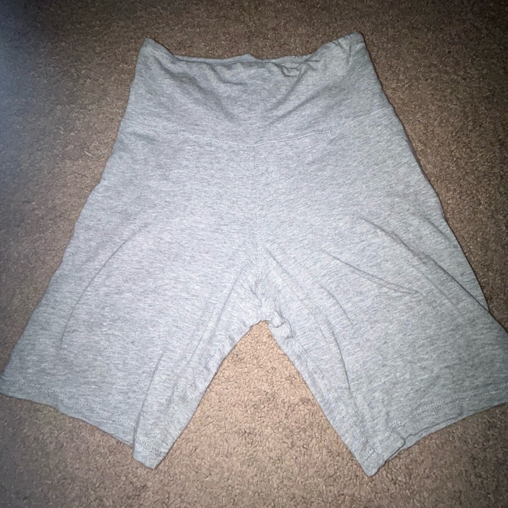 Grey Walmart biker shorts